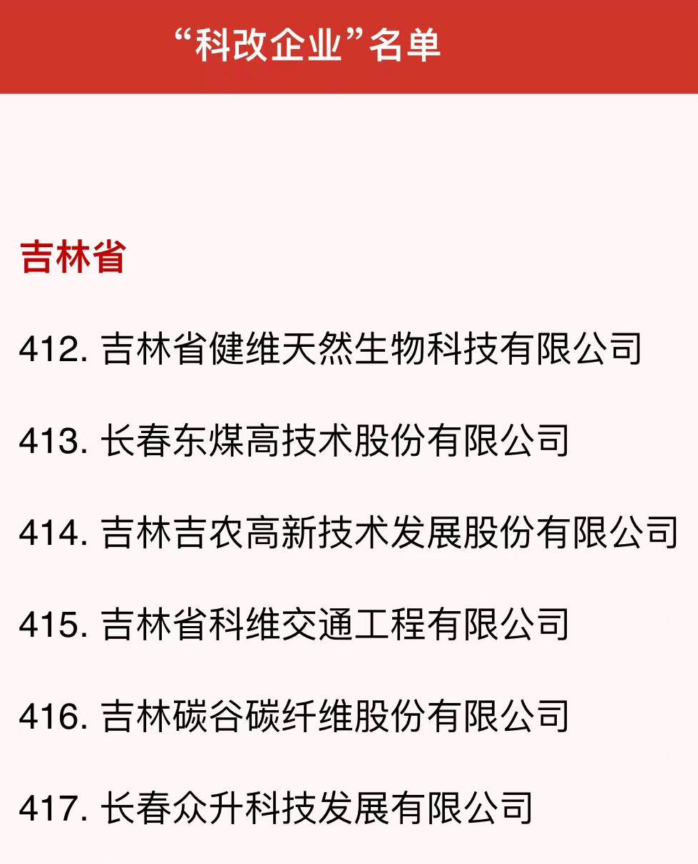 國(guó)務(wù)院國(guó)有企業(yè)改革領(lǐng)導(dǎo)小組科改示范企業(yè)